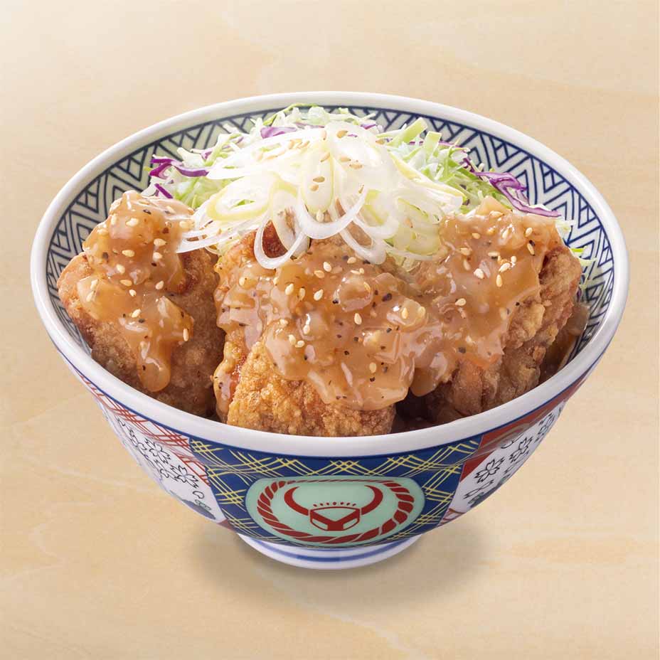 ねぎ塩から揚げ丼